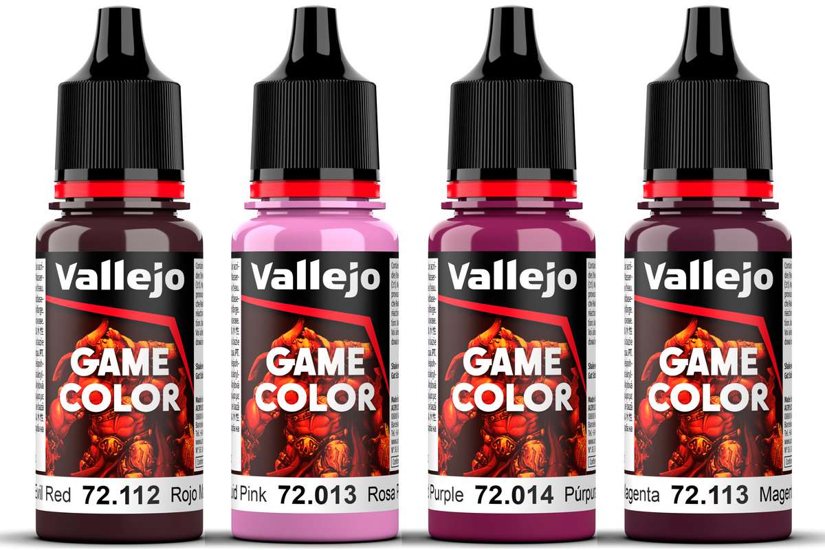Game Color, magenta set 4x18ml